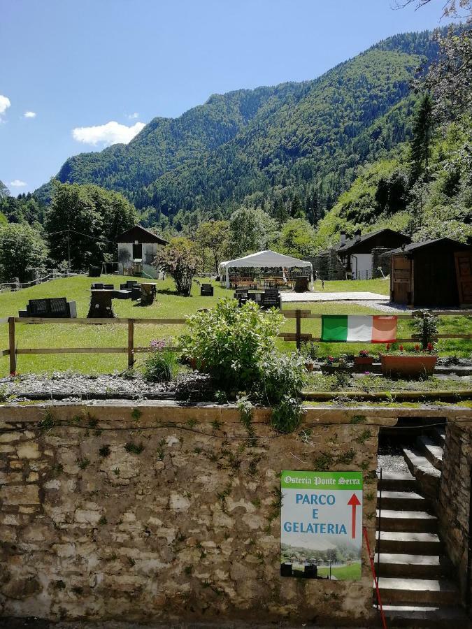 Locanda Ponte Serra Hotel Lamon Kültér fotó